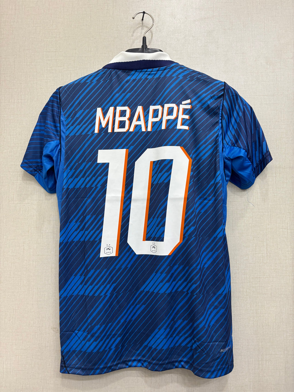 MBAPPE 10 FRANCE HOME FIFA CUP JERSEY TPU LOGO