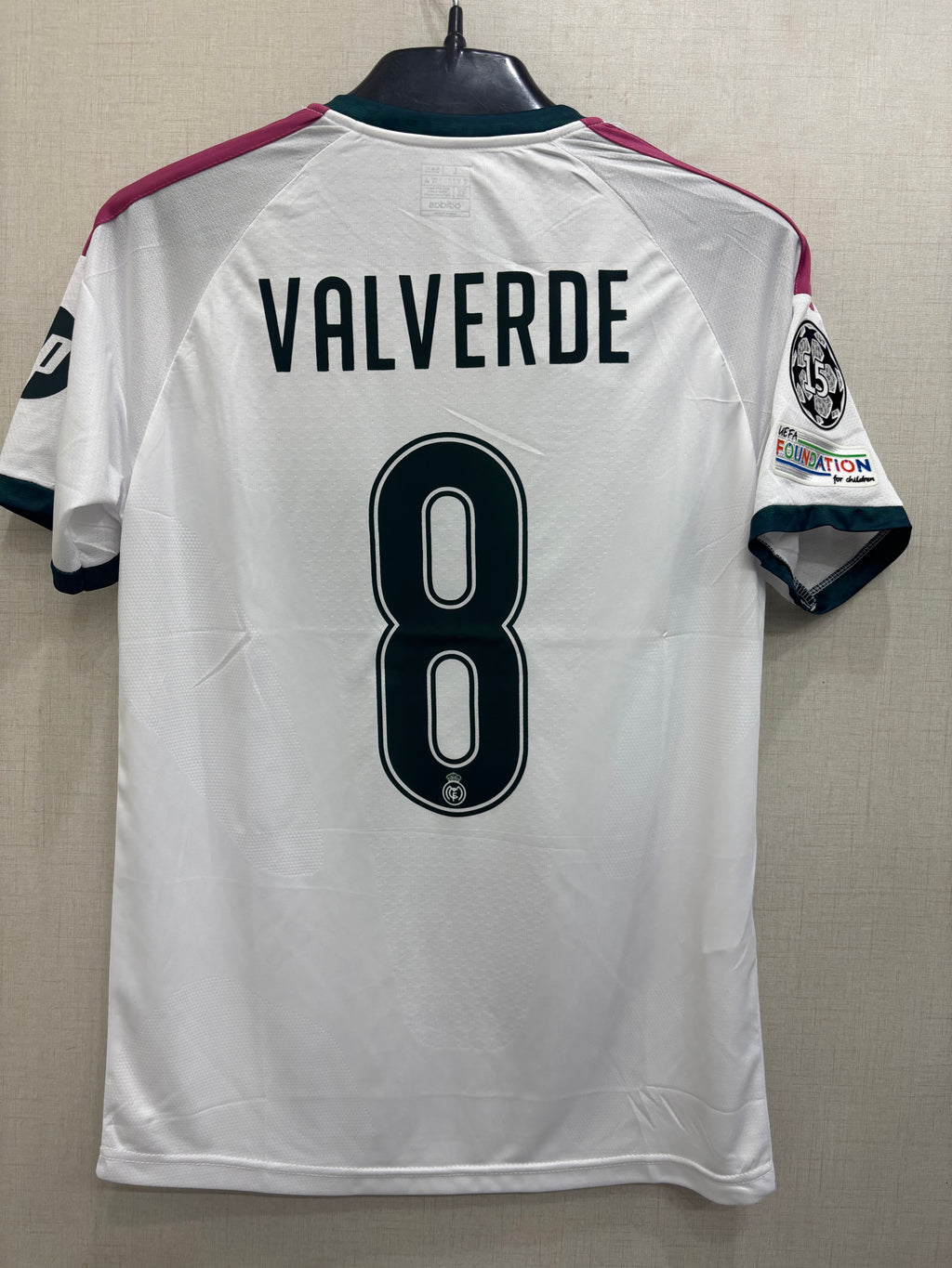 REAL MADRID HOME JERSEY 26/27 (TPU LOGO)