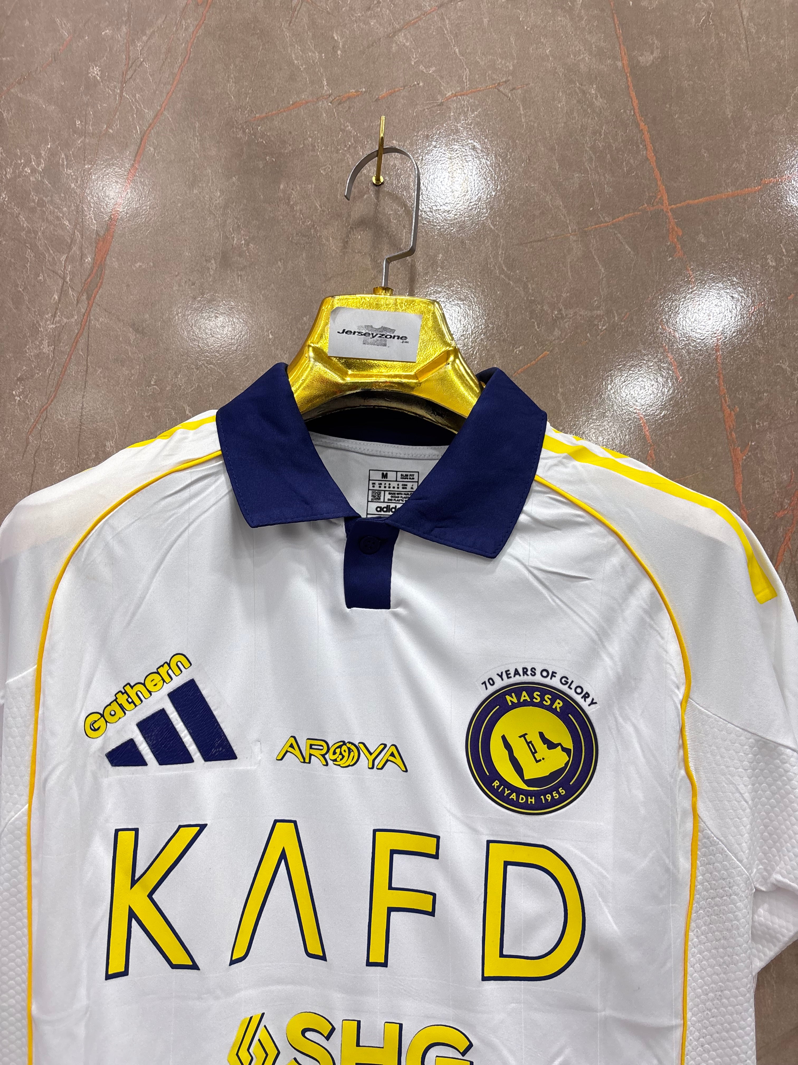 Al Nassr Third Ronaldo 7 SHIRT(Rubber logo)