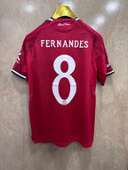 Manchester United Home Shirt(EMBROIDED LOGO)