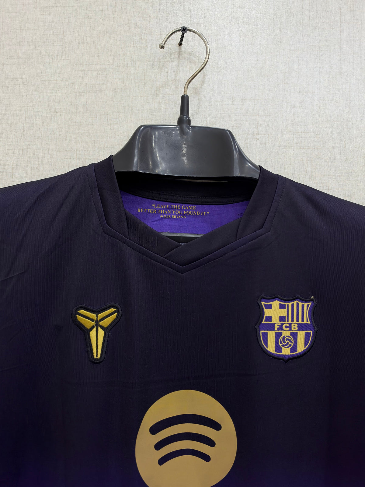 BARCELONA AWAY JERSEY 26/27 EMBROIDED LOGO