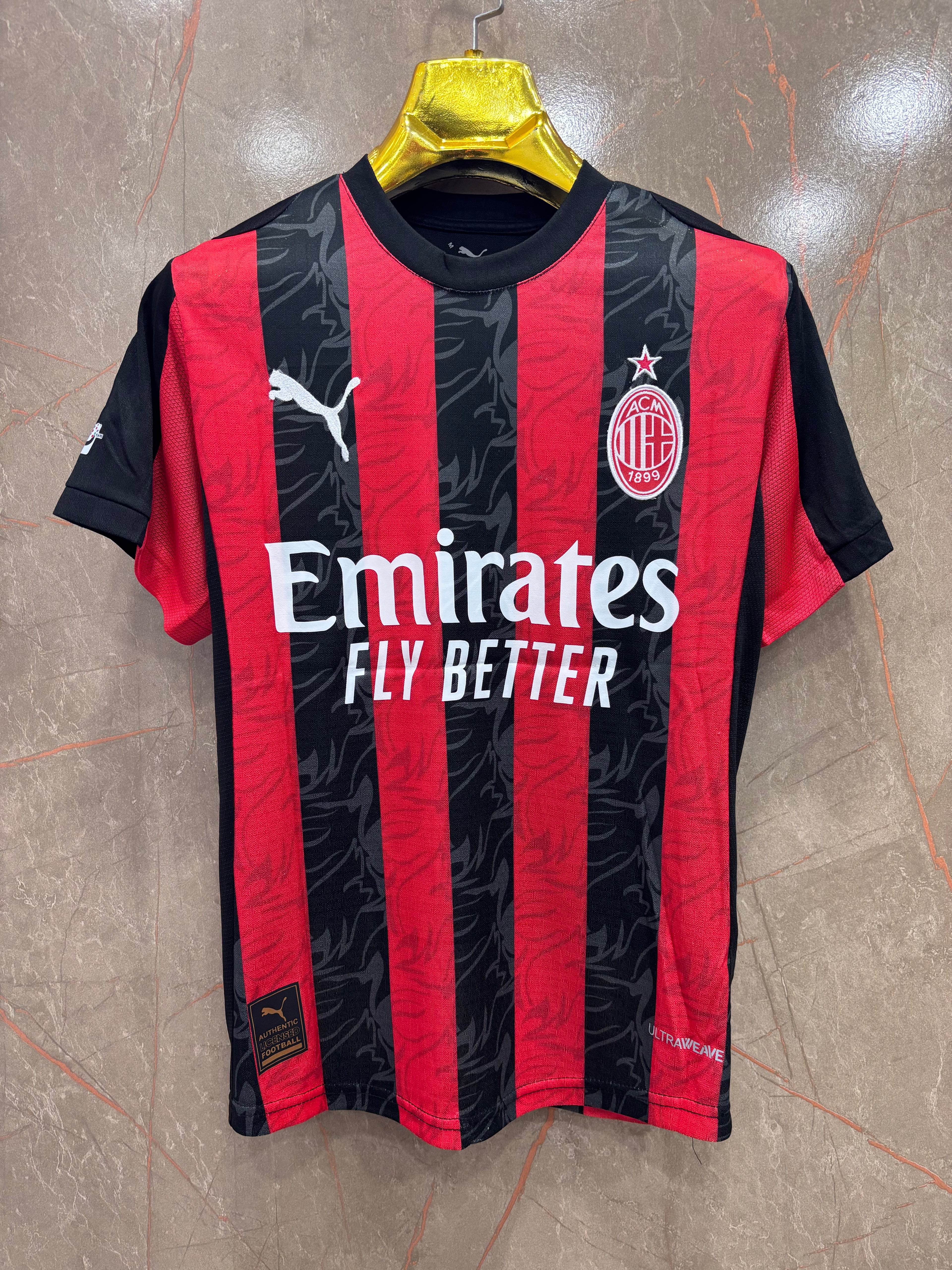 AC MILAN HOME 25/26 (EMBROIDED LOGO)