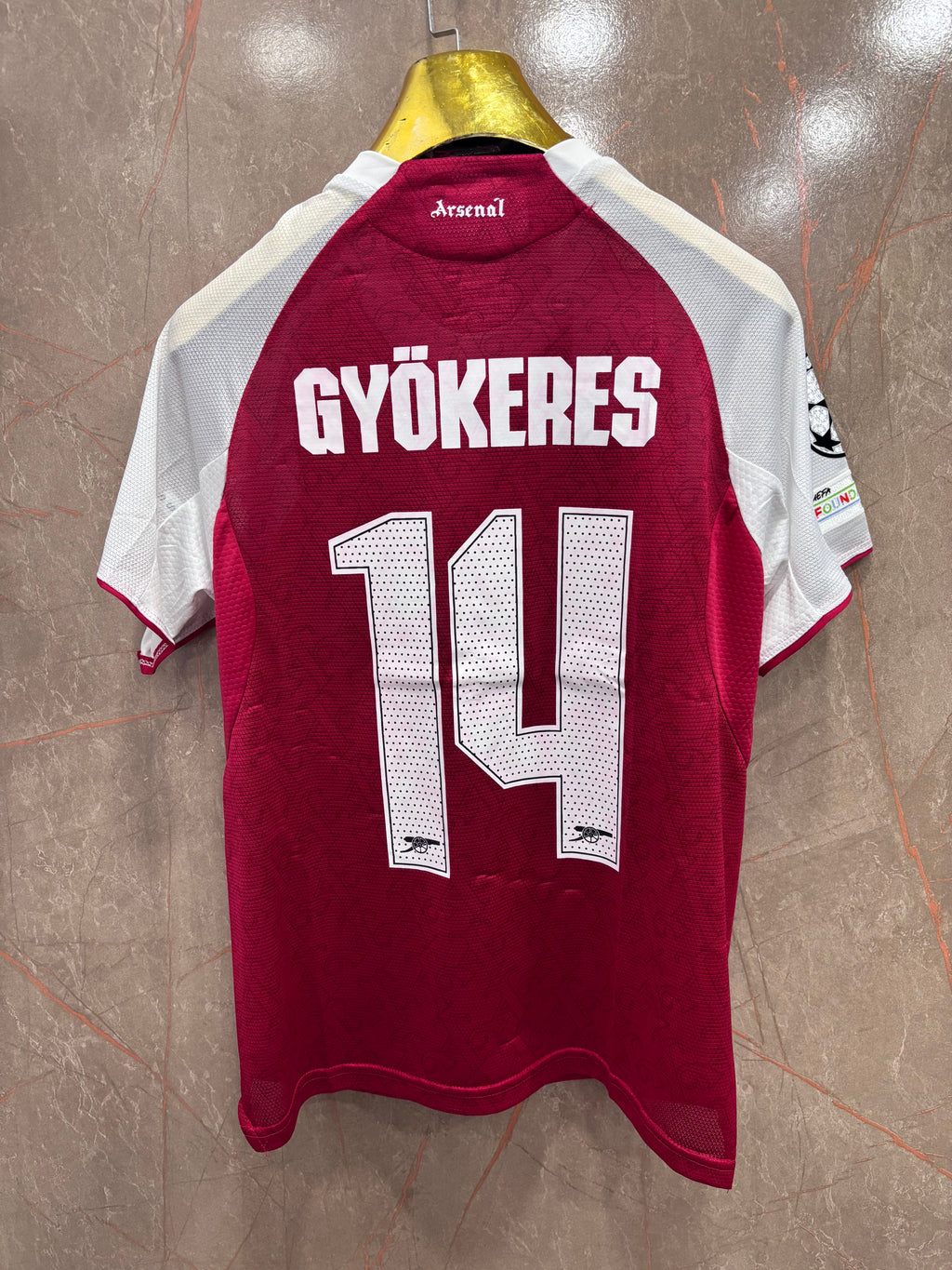 ARSENAL Home Shirt (PLAYER VERSION LOGOS)