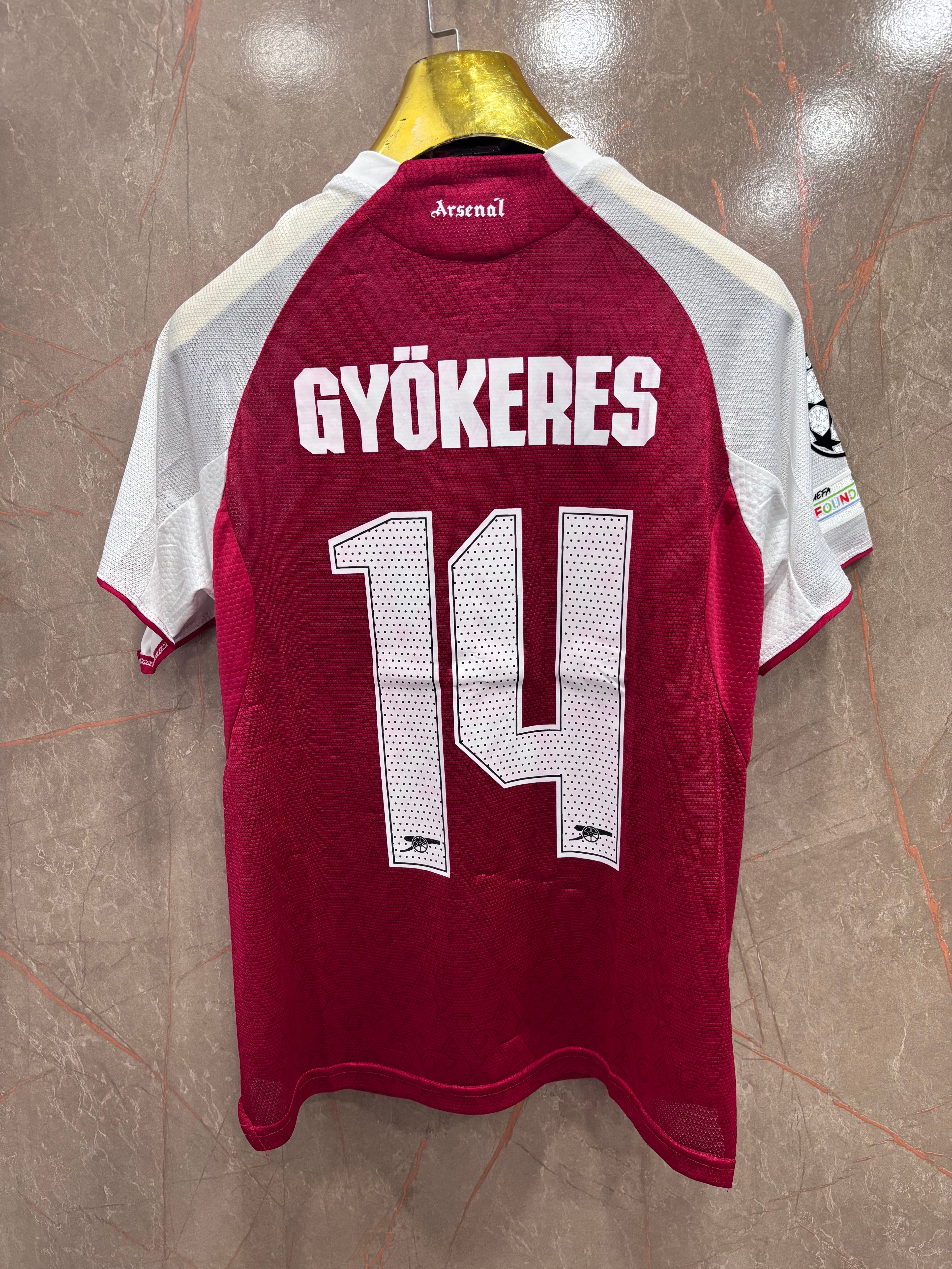 ARSENAL Home Shirt (PLAYER VERSION LOGOS)