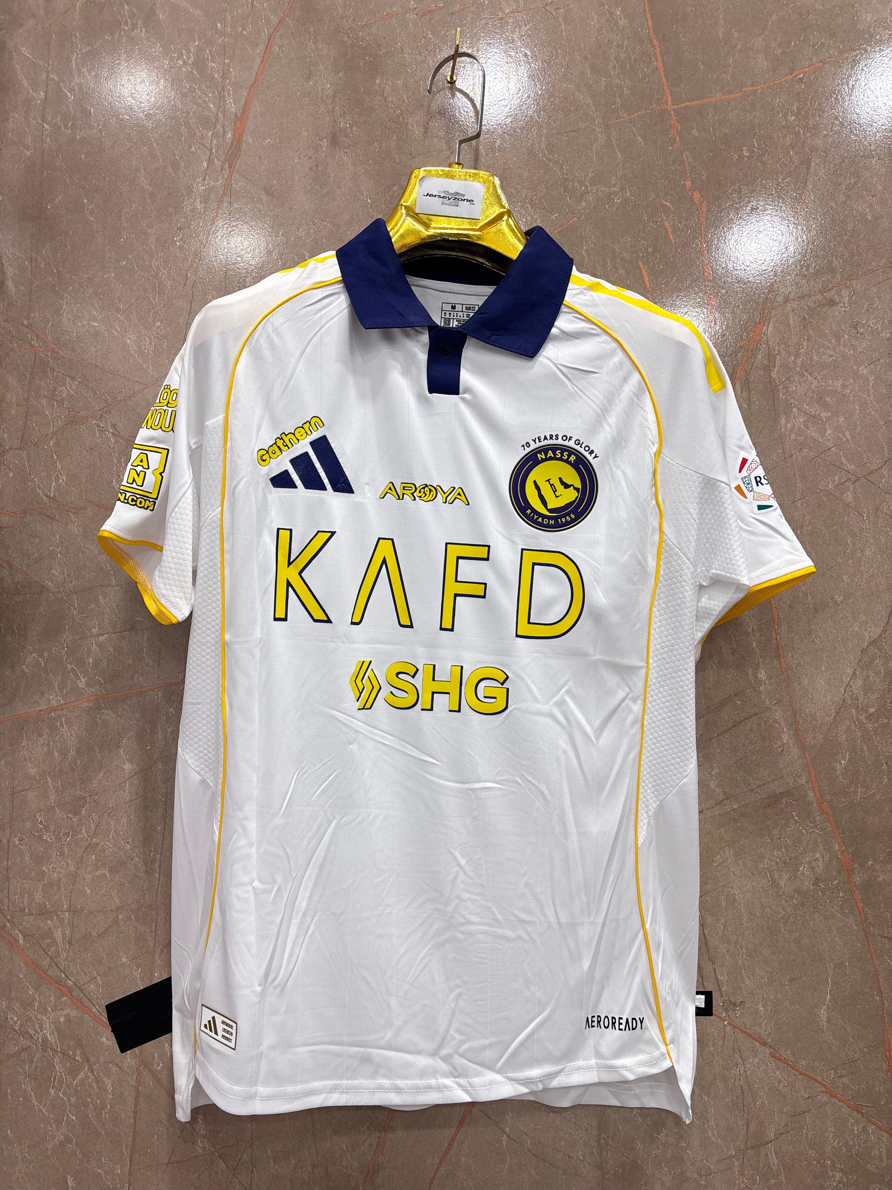 Al Nassr Third Ronaldo 7 SHIRT(Rubber logo)