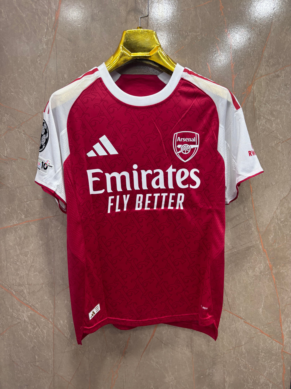 ARSENAL Home Shirt (PLAYER VERSION LOGOS)