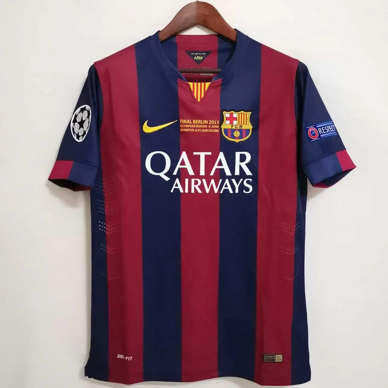BARCELONA 2015 FINAL JERSEY (EMBROIDED LOGO)