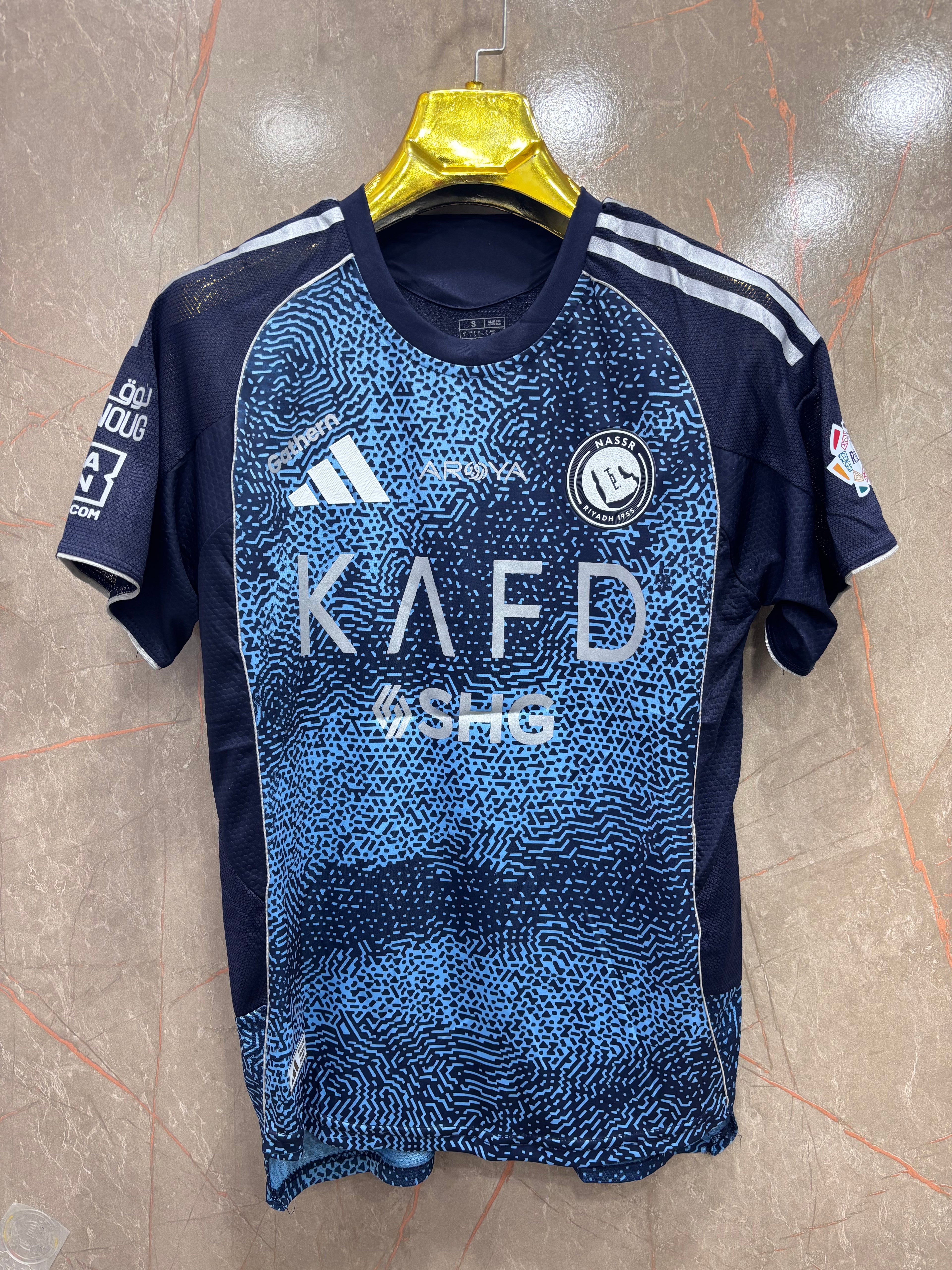 RONALDO 7 AL NASSR AWAY JERSEY (PLAYER VERSION)