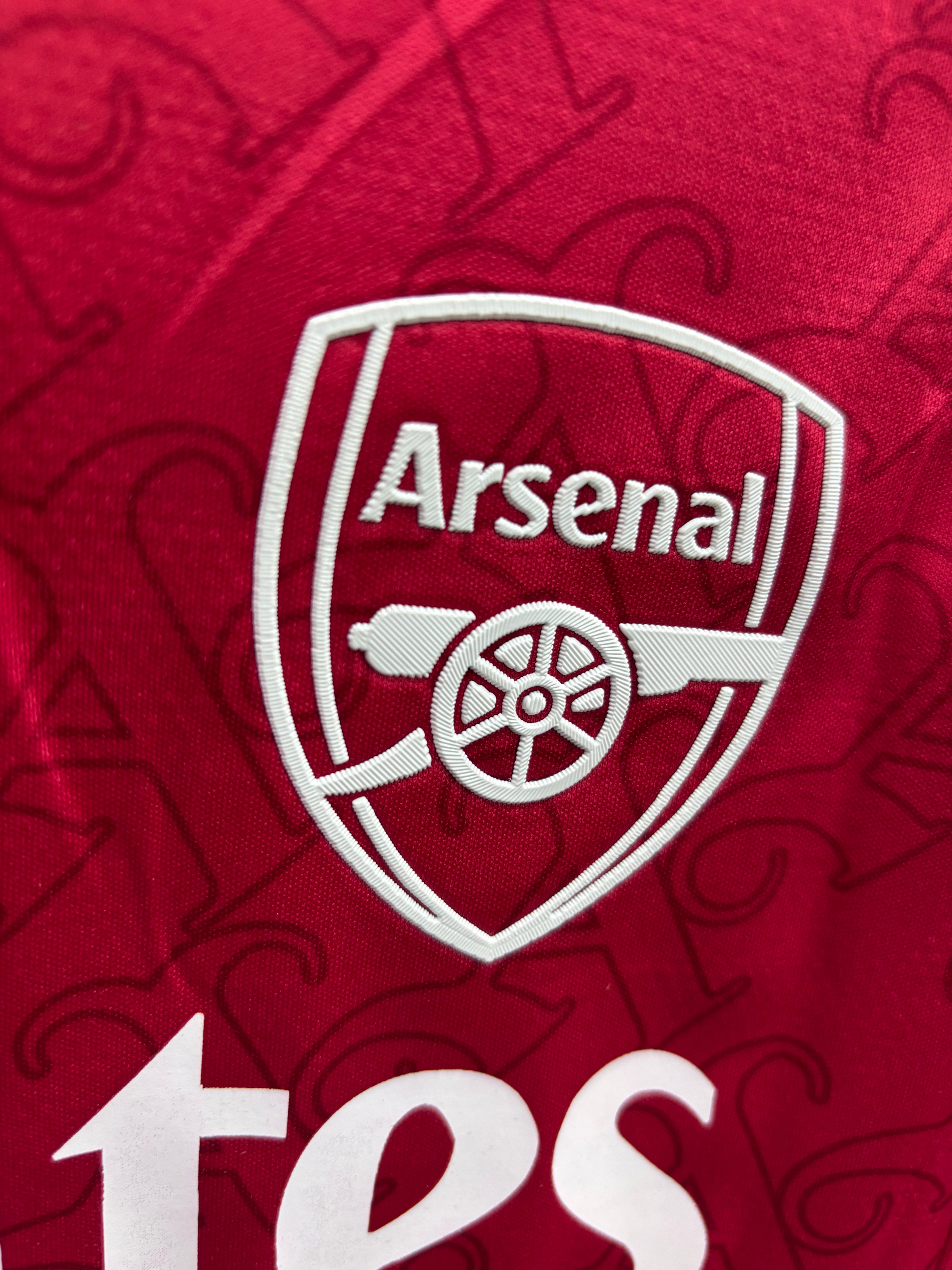 ARSENAL Home Shirt (PLAYER VERSION LOGOS)