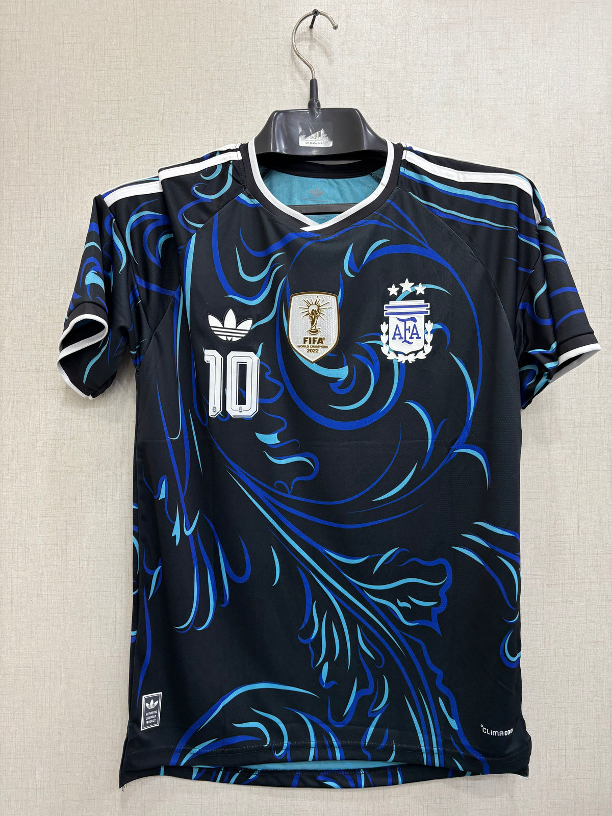 MESSI 10 ARGENTINA AWAY FIFA CUP PLAYER VERSION JERSEY 2026