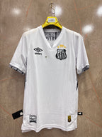 NEYMAR JR 10 SANTOS FC HOME SHIRT(EMBROIDED LOGO)