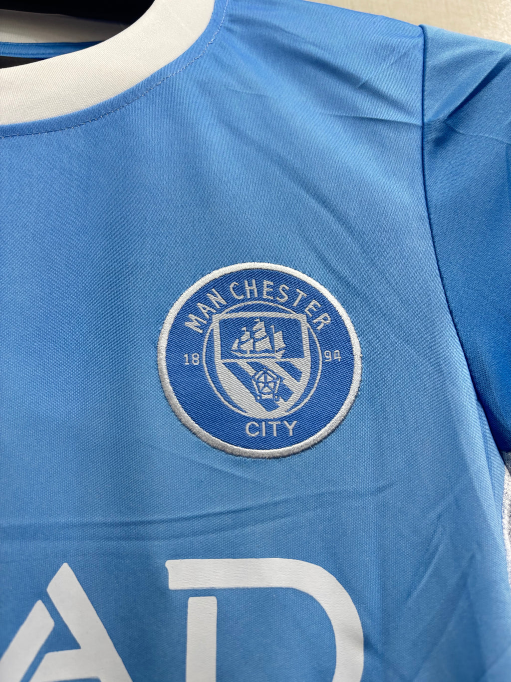 HAALAND 9 MANCHESTER CITY HOME JERSEY 26/27 (Embroided Logo)