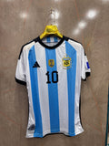 Argentina Messi #10 World Cup Winners Jersey  22/23