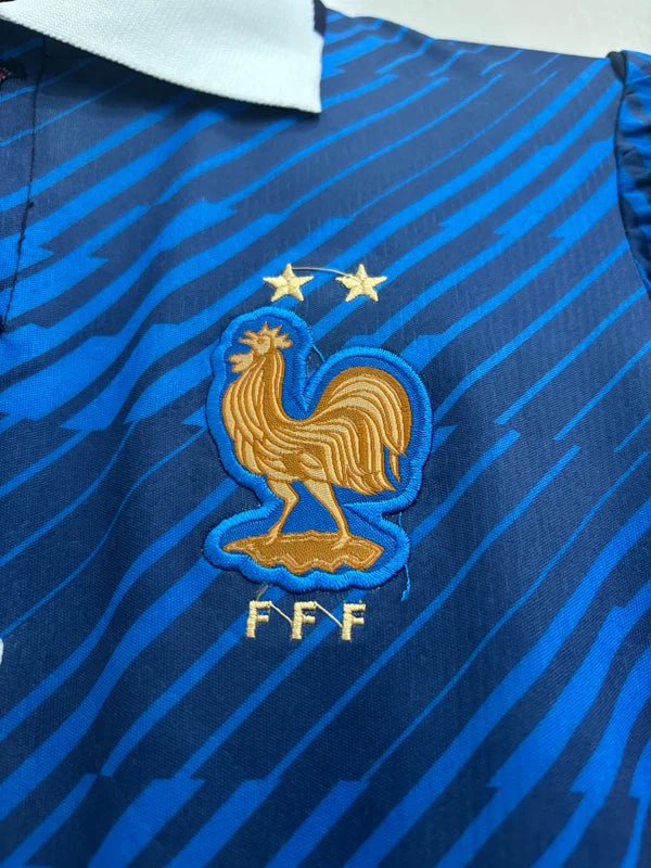 MBAPPE 10 FRANCE HOME FIFA CUP JERSEY (EMBROIDED LOGO)