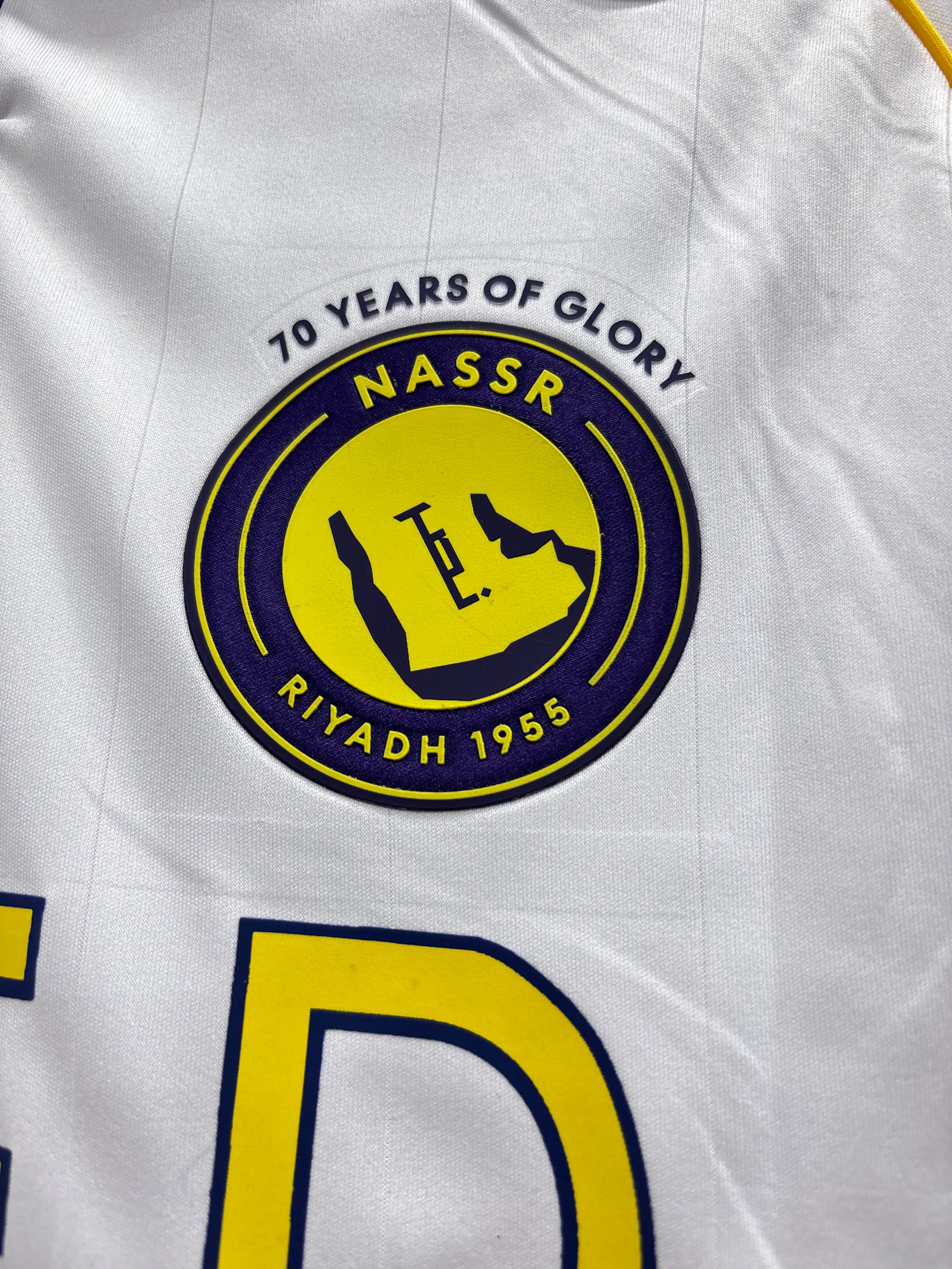 Al Nassr Third Ronaldo 7 SHIRT(Rubber logo)