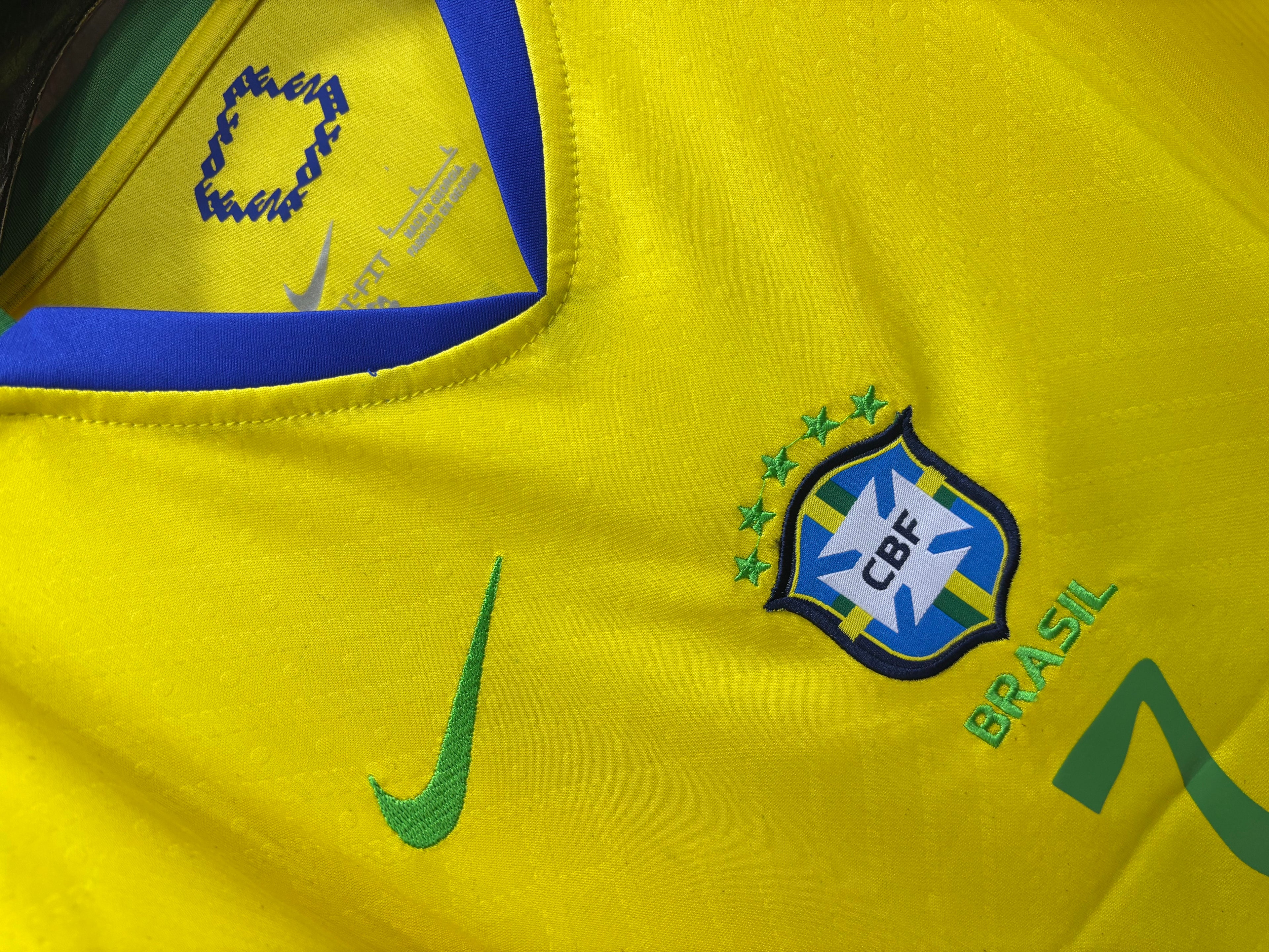 BRAZIL HOME PLAYING SHIRT