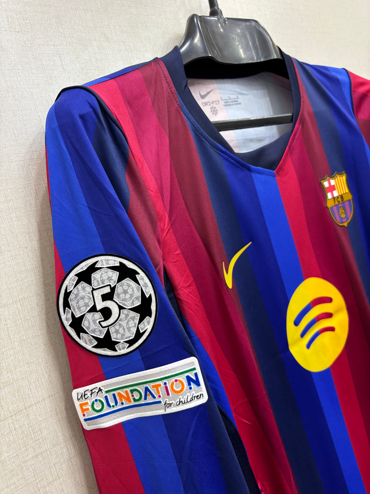 BARCELONA HOME SHIRT 26/27 (TPU LOGOS)