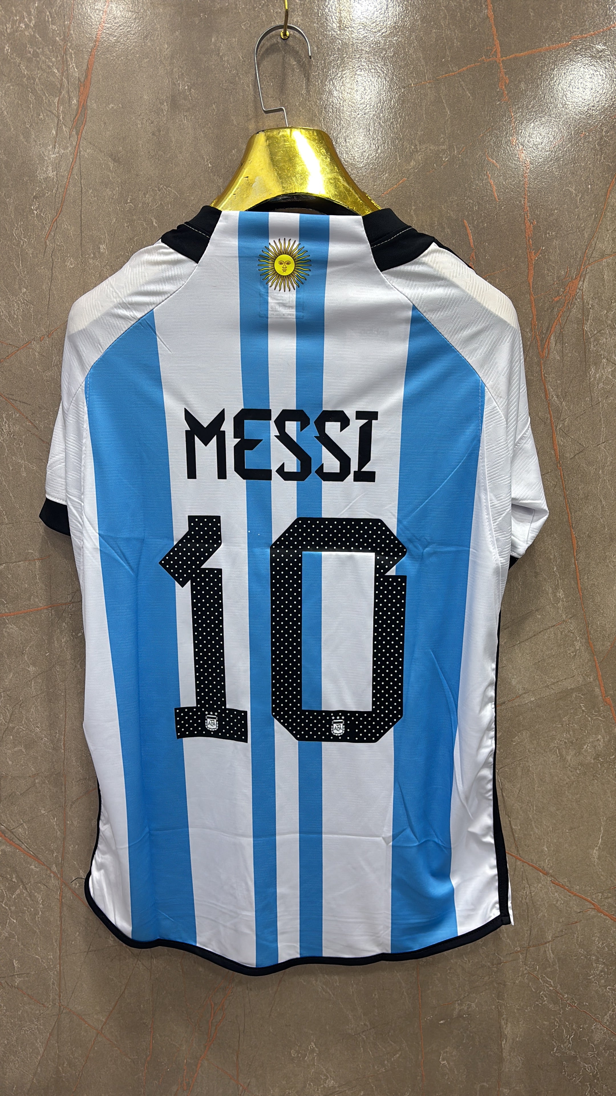Argentina Messi #10 World Cup Winners Jersey  22/23