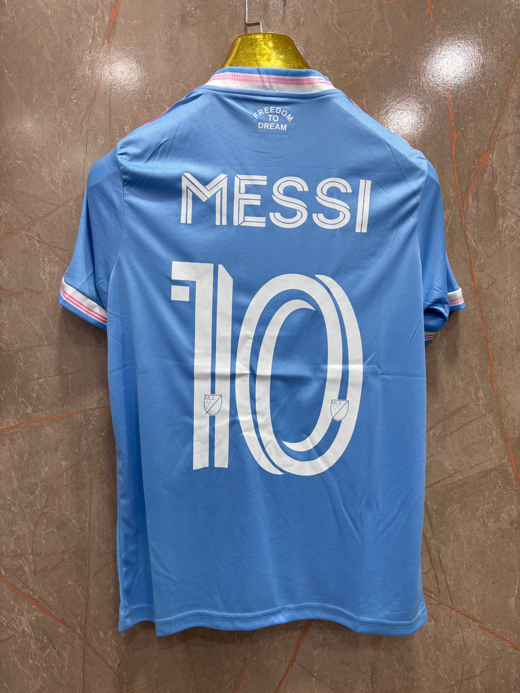 Inter-Miami Third Messi 10 shirt ( PLAYER VERSION LOGO)