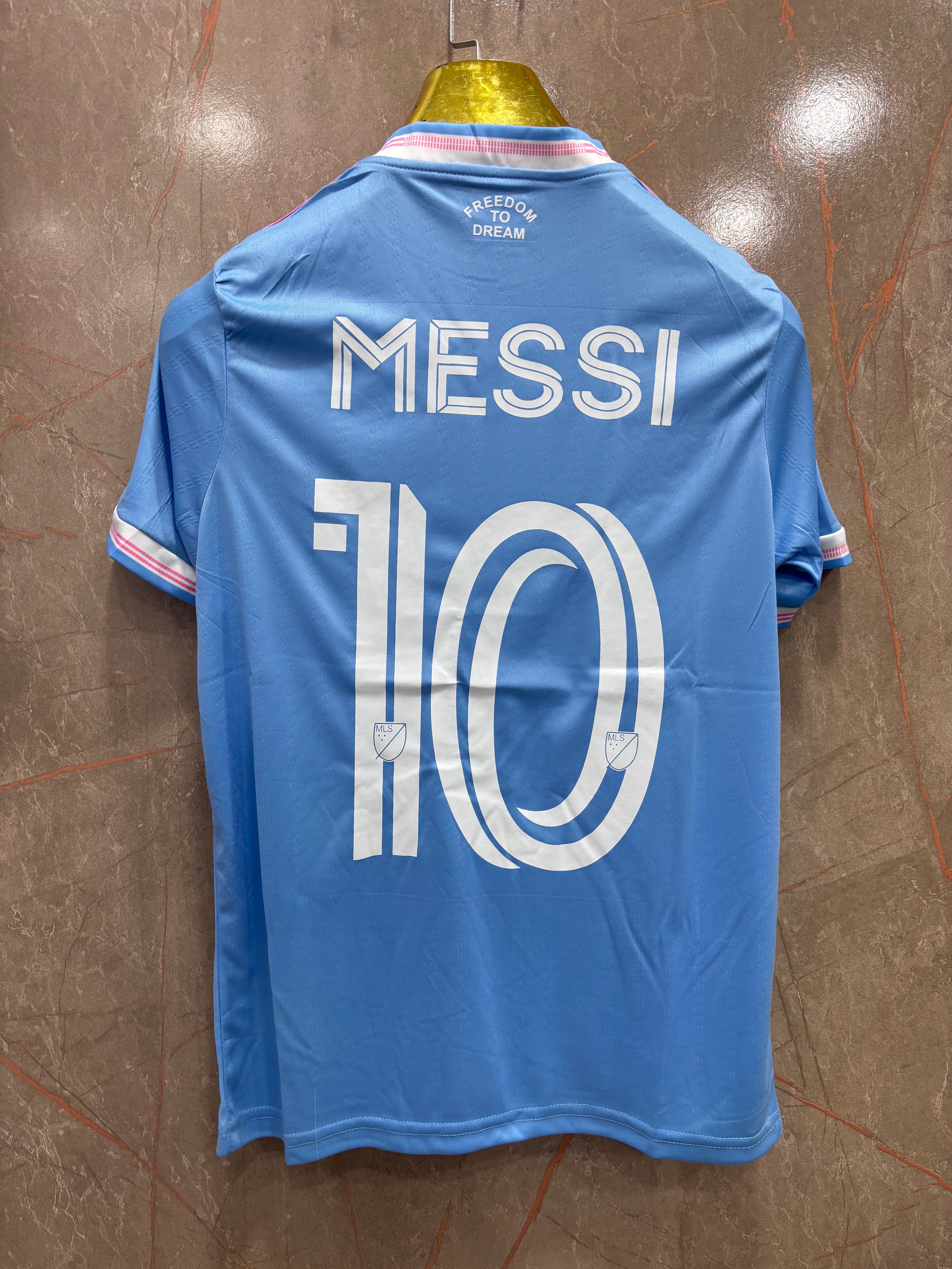 Inter-Miami Third Messi 10 shirt ( PLAYER VERSION LOGO)