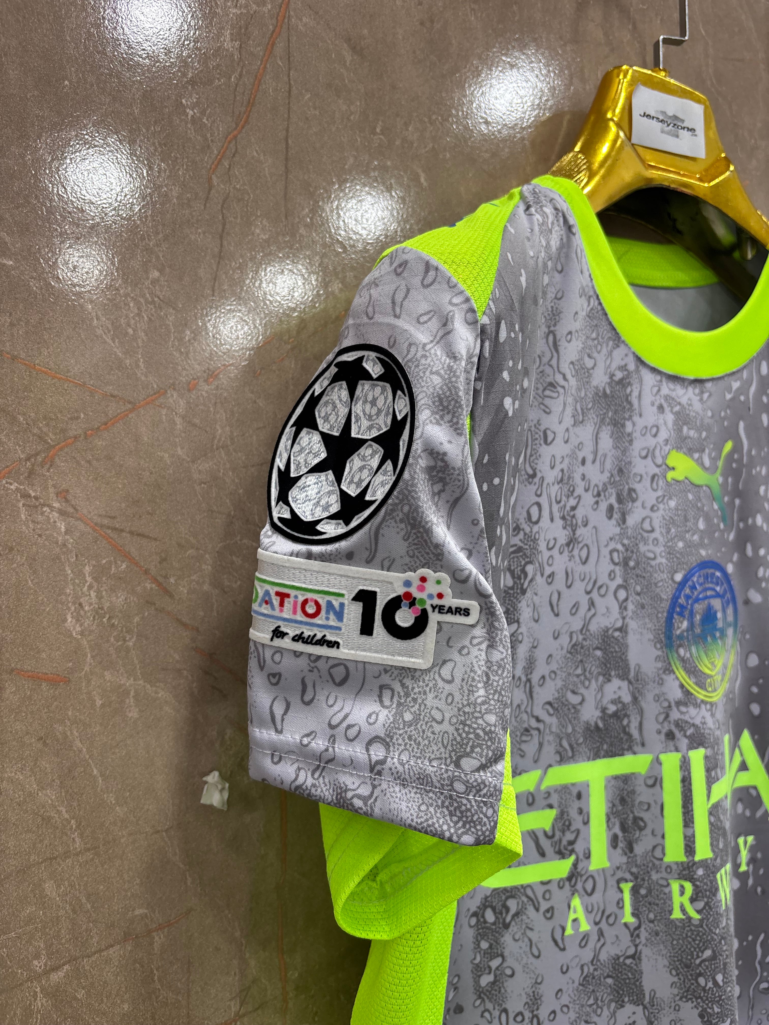 Manchester City Third Jersey (PLAYER VERSION )25/26