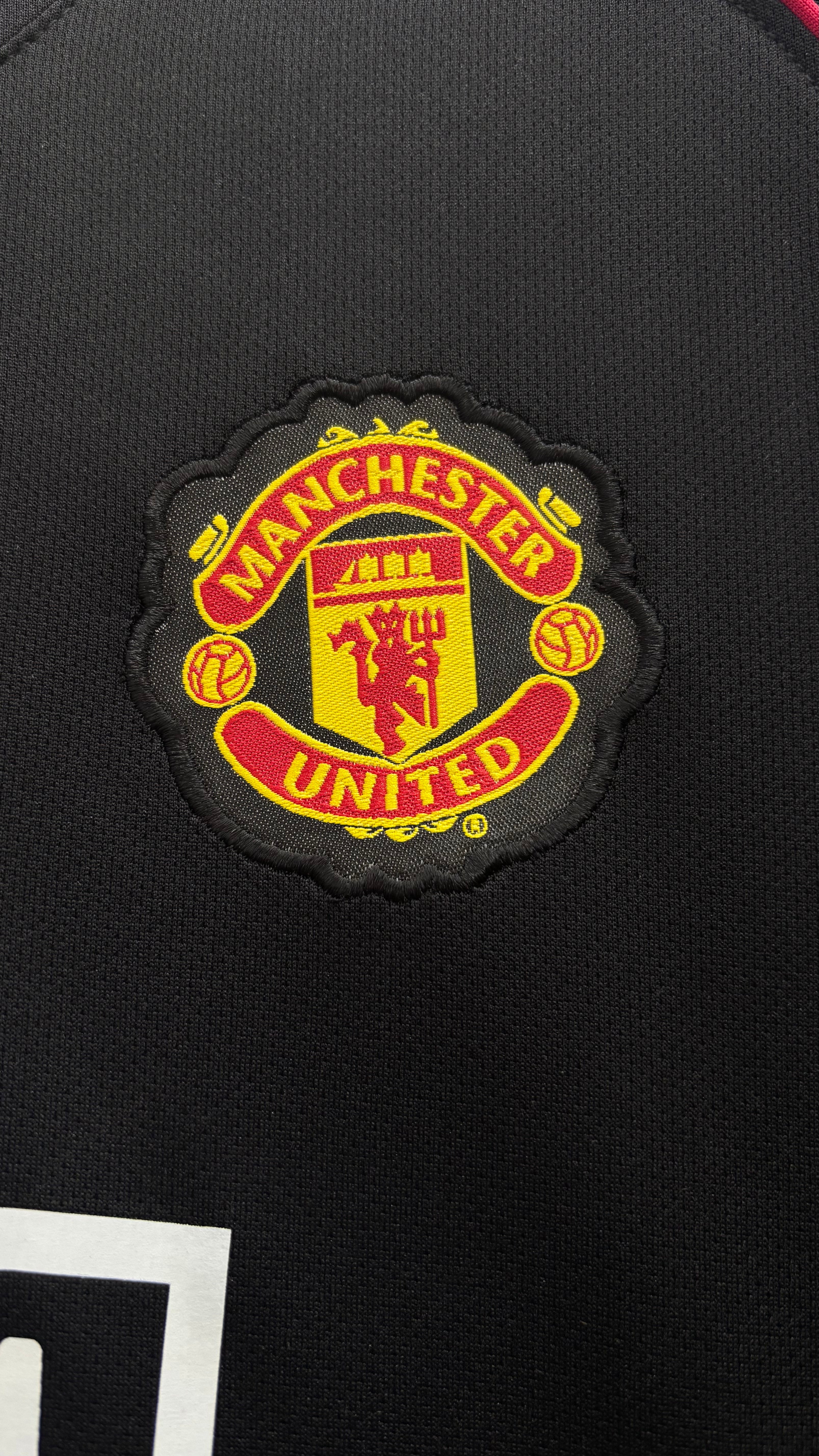 RONALDO 7 MANCHESTER UNITED BLACK SHIRT 2007/08