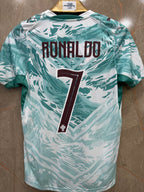 RONALDO 7 PORTUGAL AWAY FIFA CUP JERSEY(EMBROIDED LOGO)