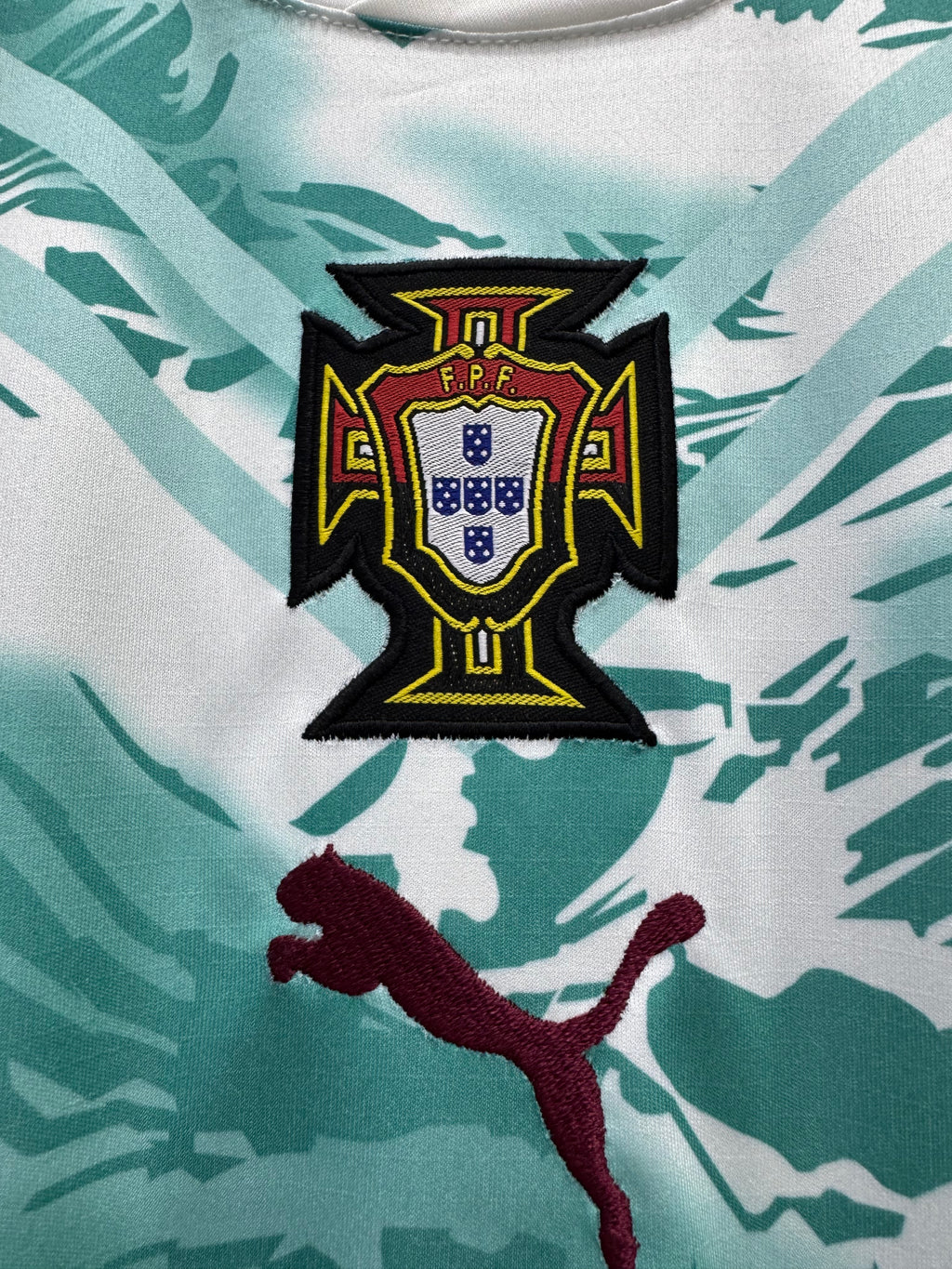 RONALDO 7 PORTUGAL AWAY FIFA CUP JERSEY(EMBROIDED LOGO)