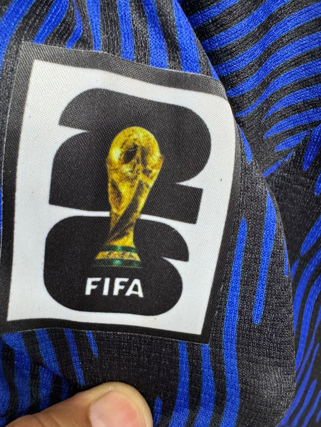 NEYMAR JR BRAZIL AWAY FIFA CUP JERSEY (EMBROIDED LOGO)