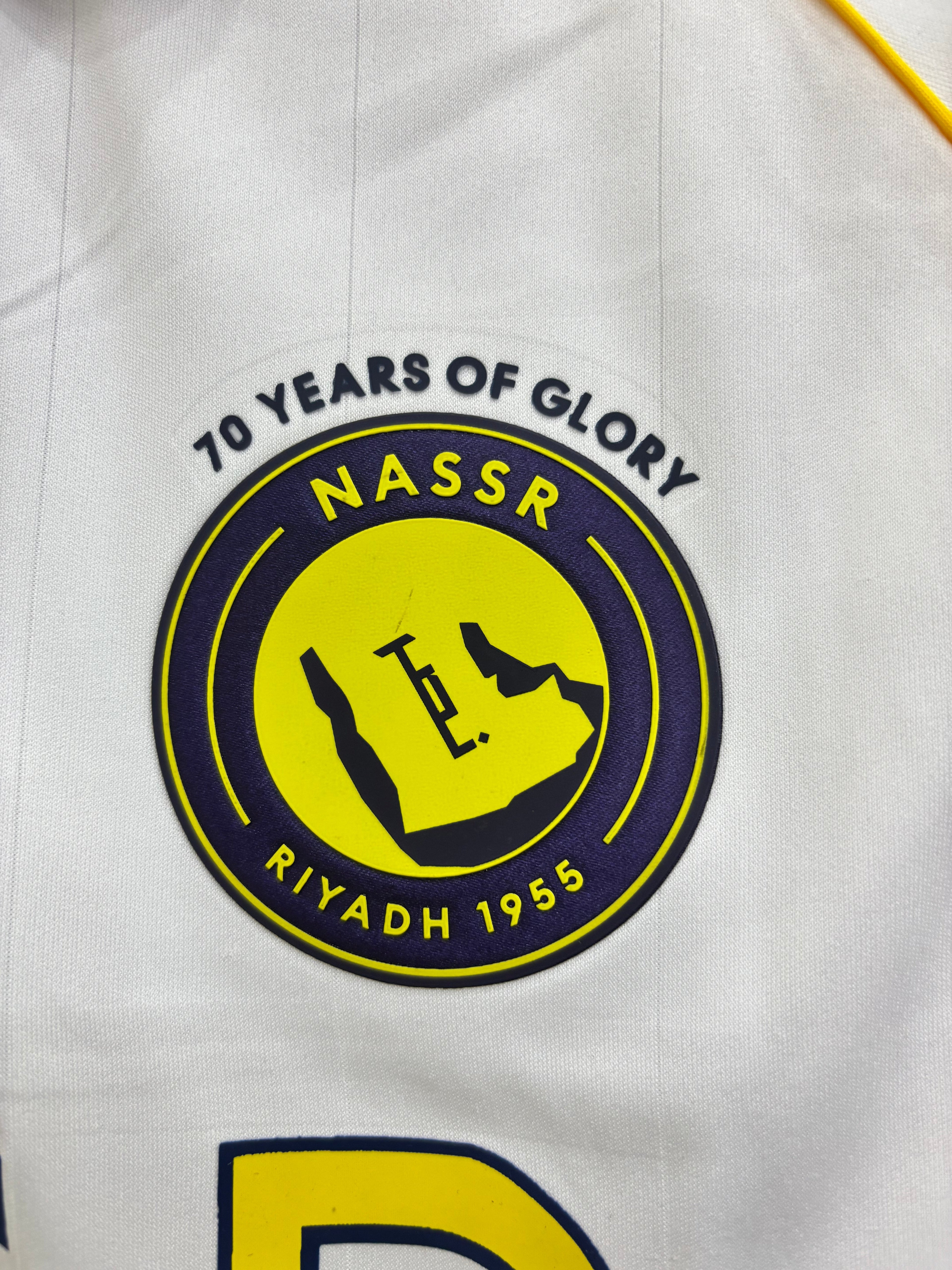 Al Nassr Third Ronaldo 7 SHIRT(Rubber logo)