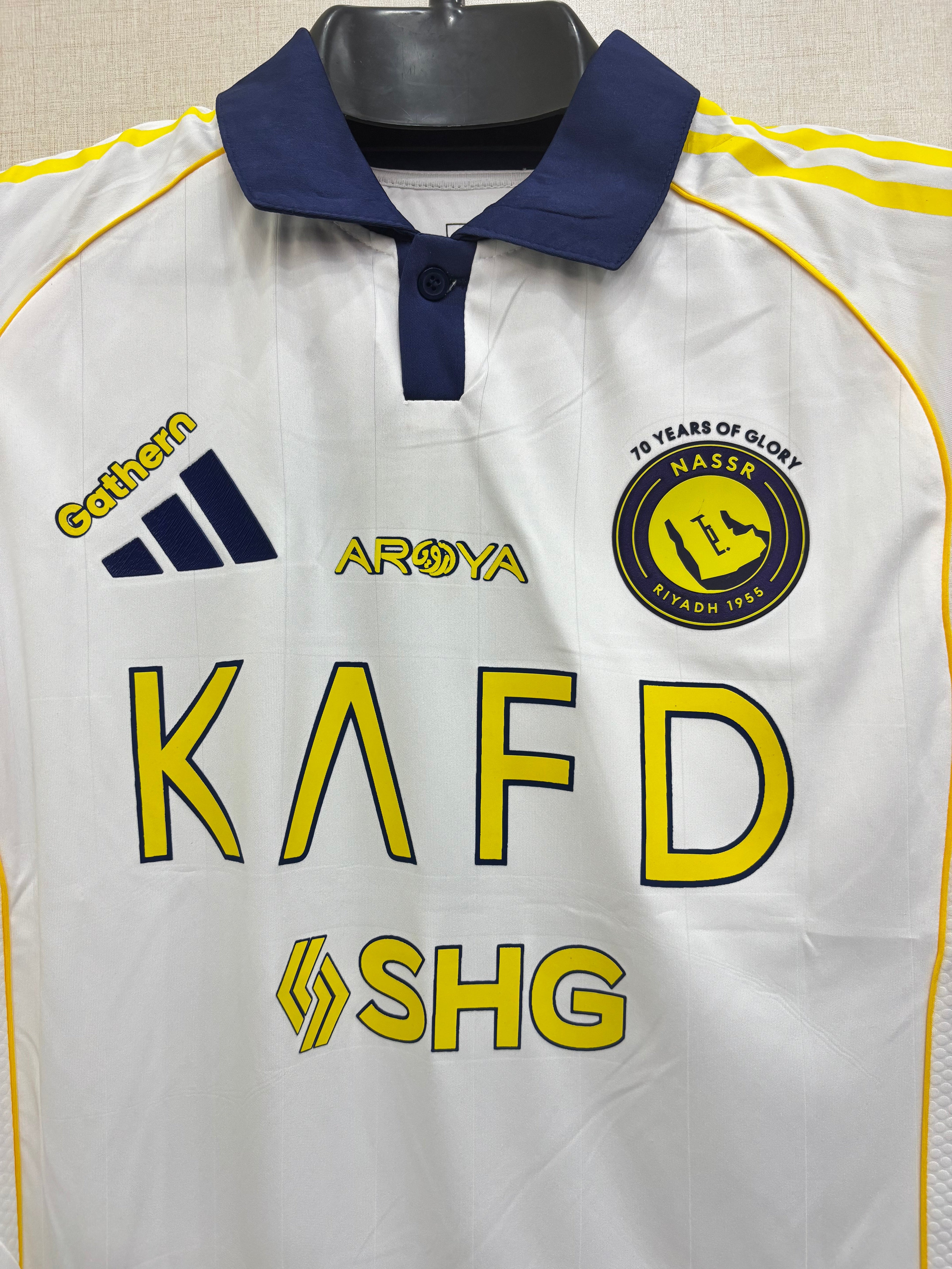 Al Nassr Third Ronaldo 7 SHIRT(Rubber logo)