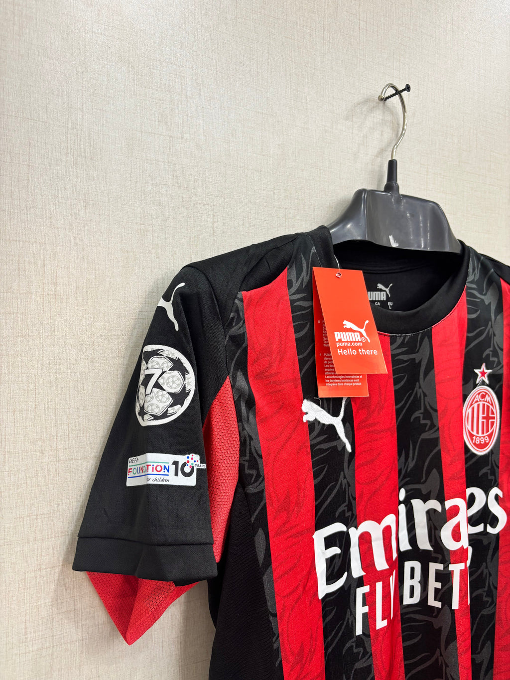 AC MILAN HOME 25/26 (EMBROIDED LOGO)