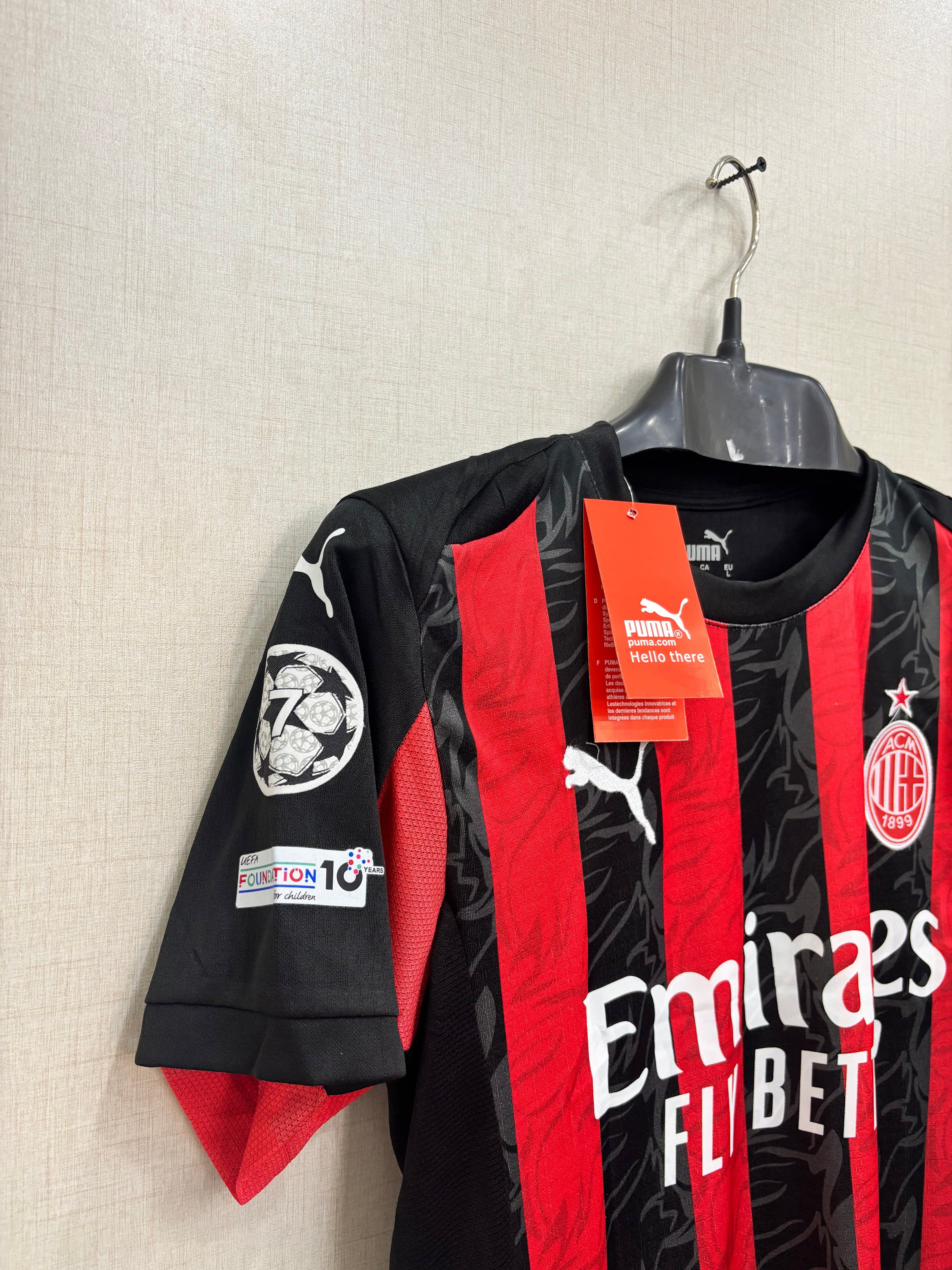 AC MILAN HOME 25/26 (EMBROIDED LOGO)