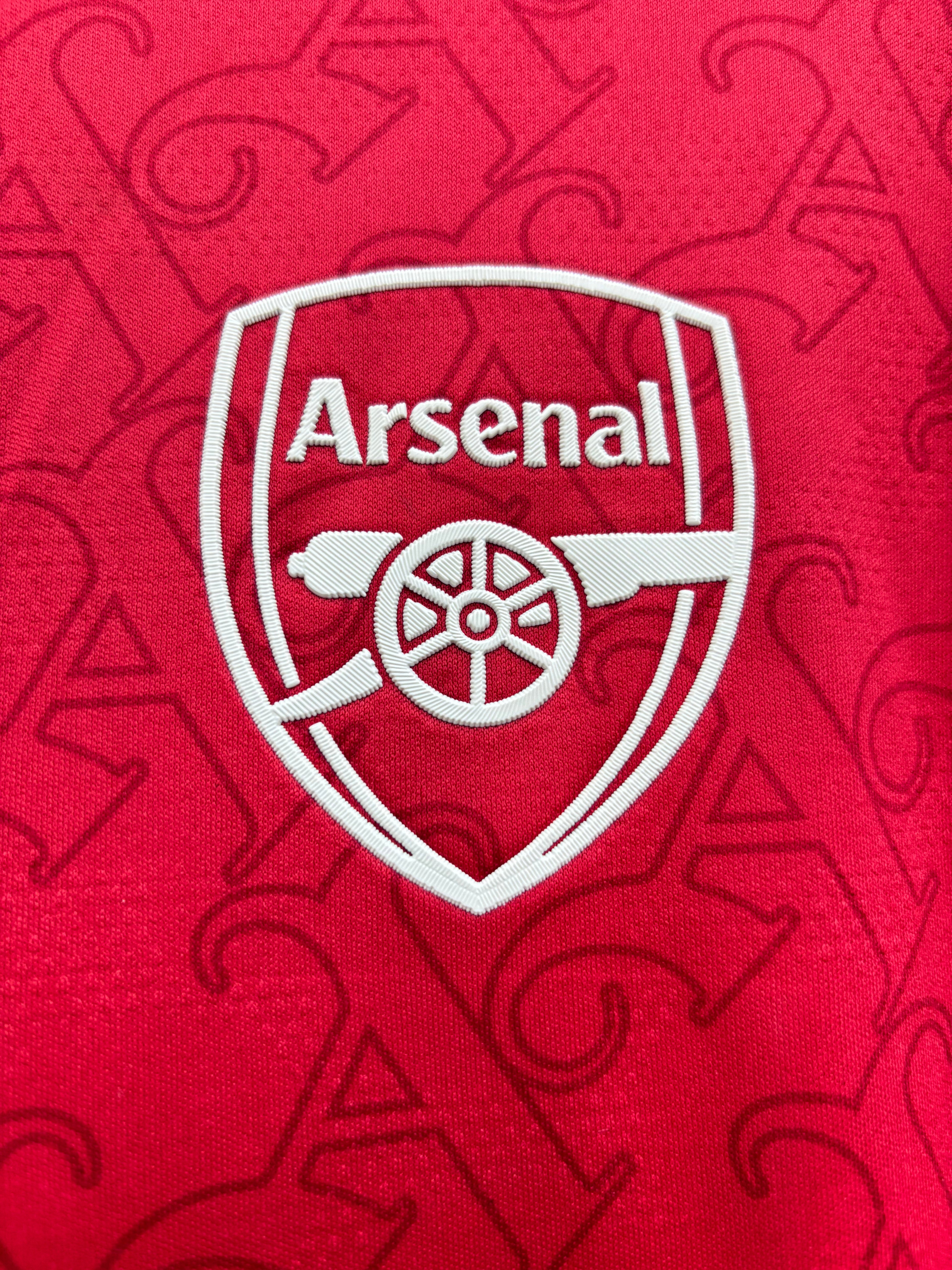 ARSENAL Home Shirt (PLAYER VERSION LOGOS)