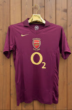 ARSENAL 2005/06 HENRY SHIRT (EMBROIDED LOGO)