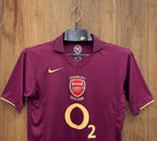 ARSENAL 2005/06 HENRY SHIRT (EMBROIDED LOGO)