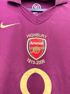 ARSENAL 2005/06 HENRY SHIRT (EMBROIDED LOGO)