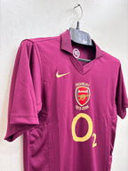 ARSENAL 2005/06 HENRY SHIRT (EMBROIDED LOGO)