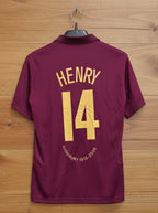 ARSENAL 2005/06 HENRY SHIRT (EMBROIDED LOGO)