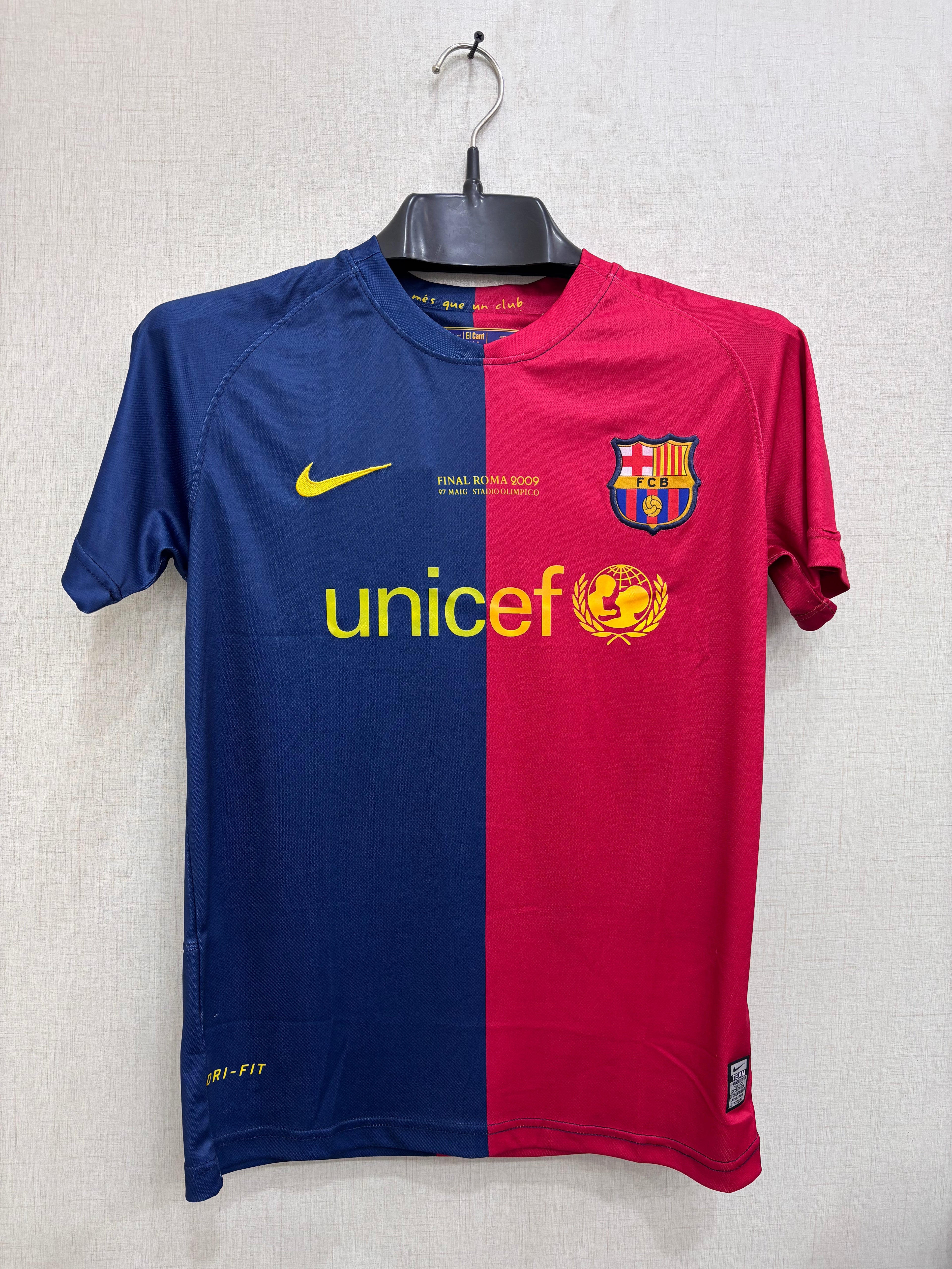 Barcelona 2008-09 Messi #10 Jersey(EMBROIDED LOGO)