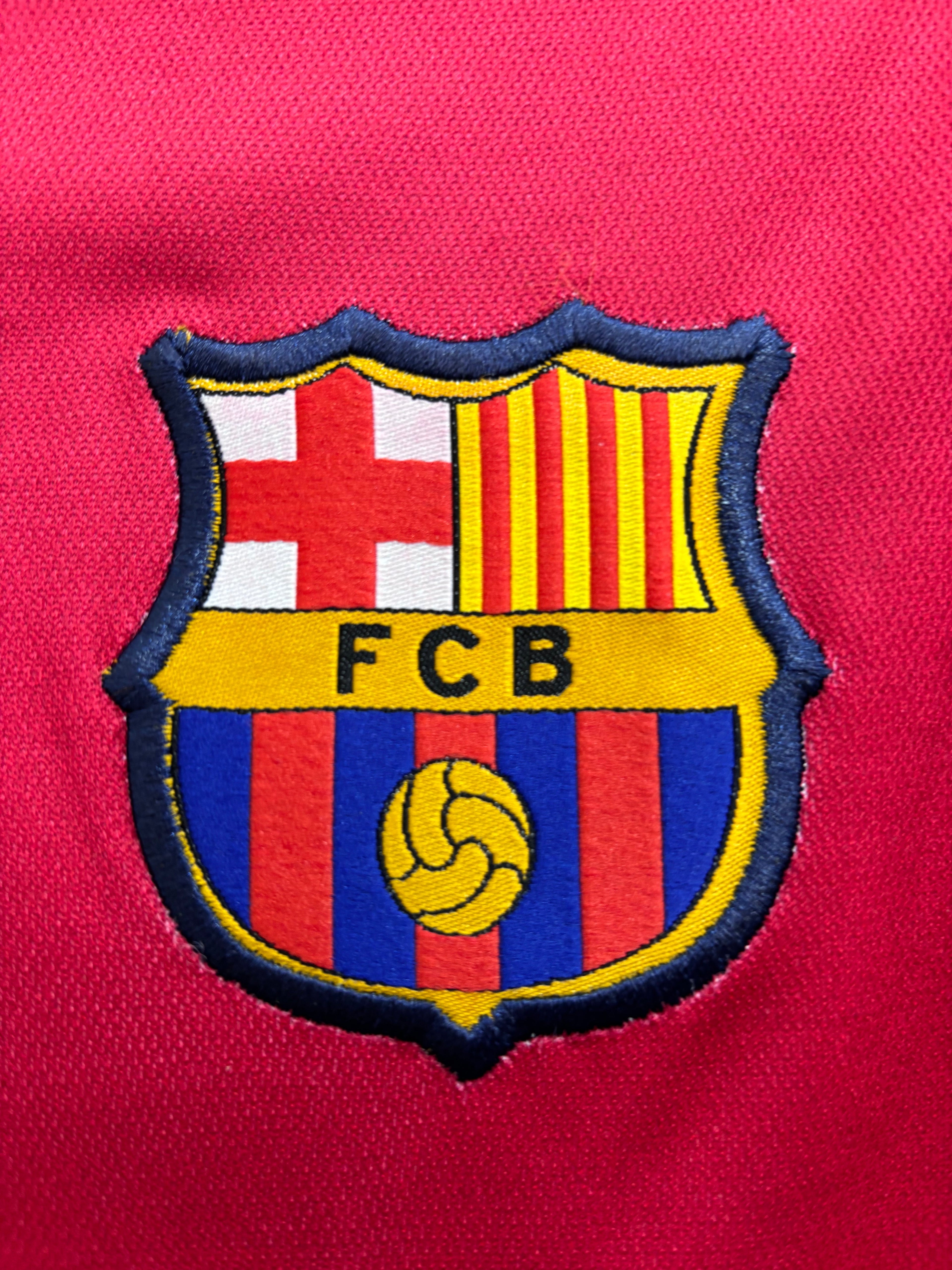 Barcelona 2008-09 Messi #10 Jersey(EMBROIDED LOGO)