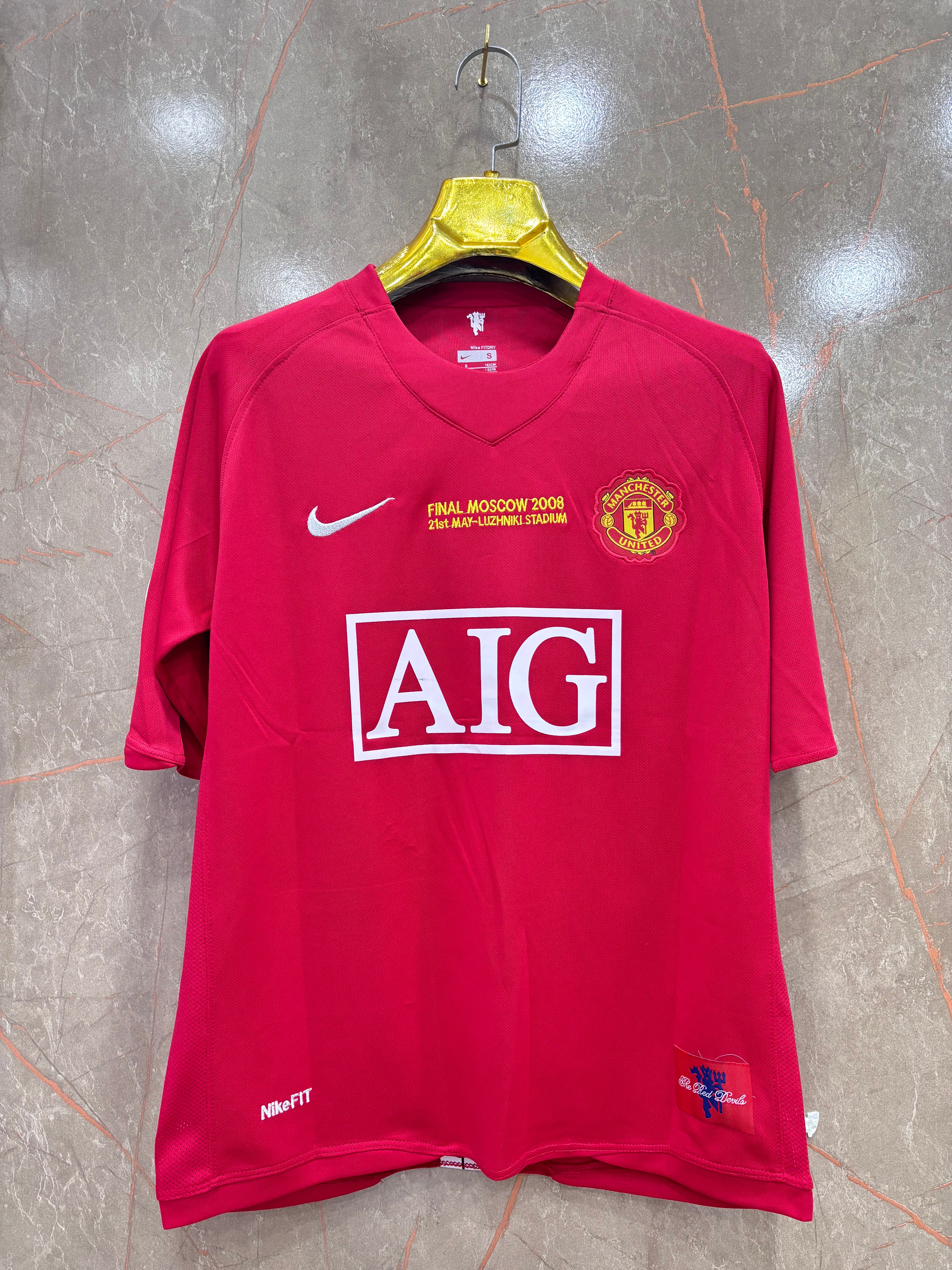 MAN UNITED 2007/08 RONALDO 7 SHIRT(PLAYER VERSION)