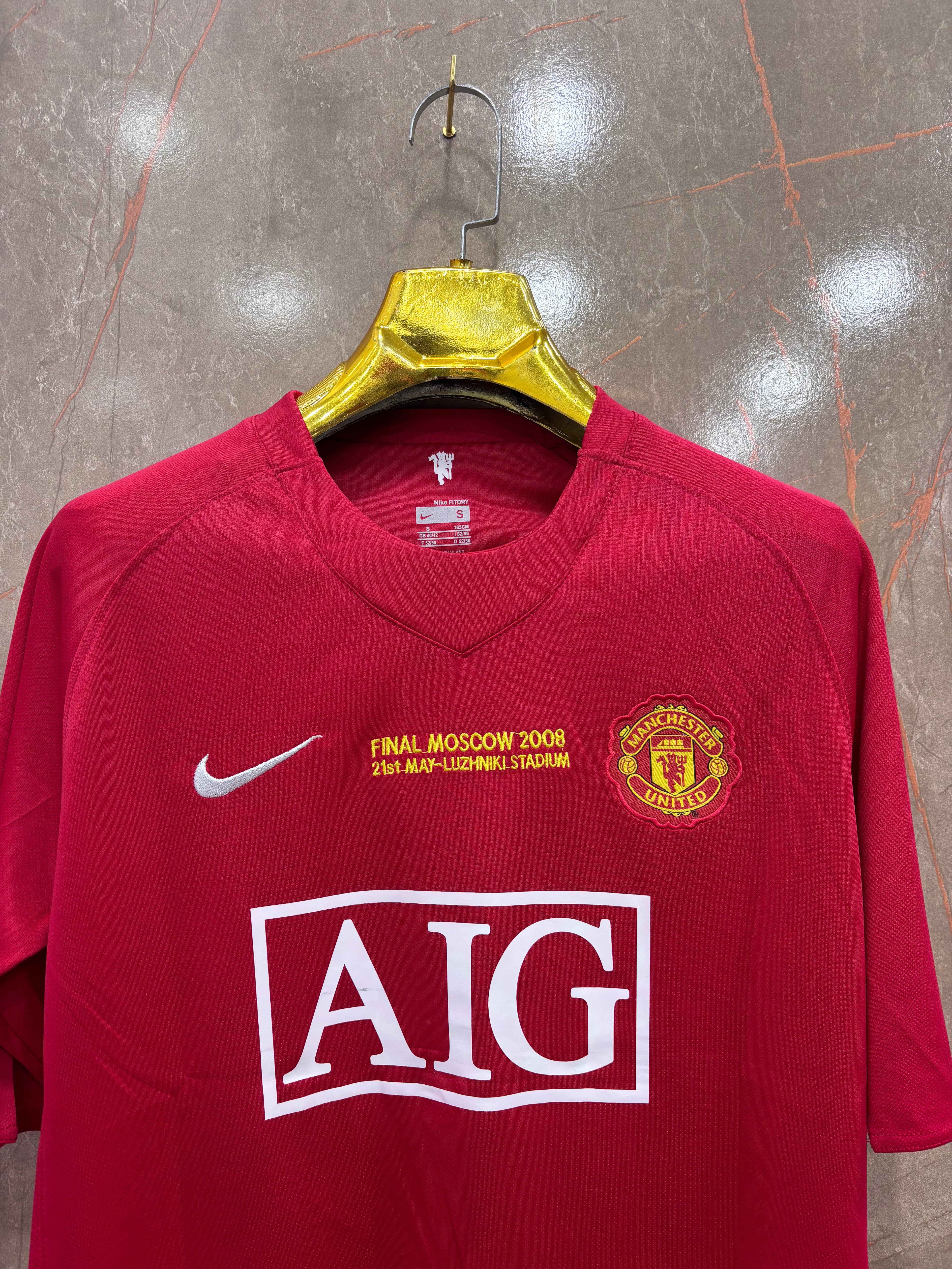 MAN UNITED 2007/08 RONALDO 7 SHIRT(PLAYER VERSION)