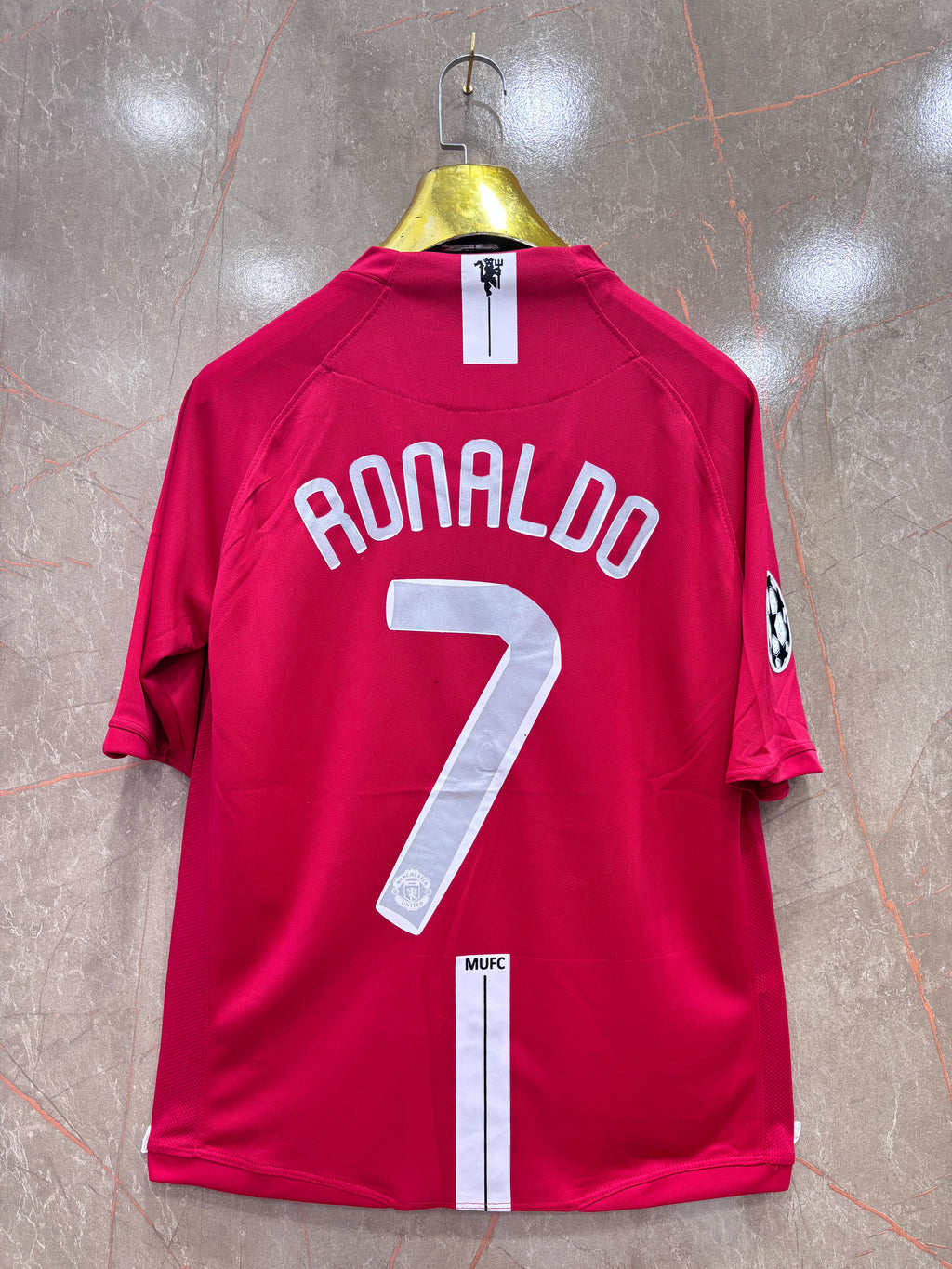 MAN UNITED 2007/08 RONALDO 7 SHIRT(PLAYER VERSION)