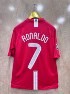 MAN UNITED 2007/08 RONALDO 7 SHIRT(PLAYER VERSION)