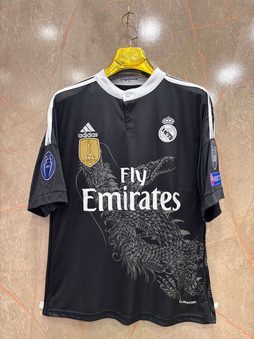 RONALDO 7 Real Madrid Dragon  Shirt 14/15(ALL PLAYER VERSION LOGO)