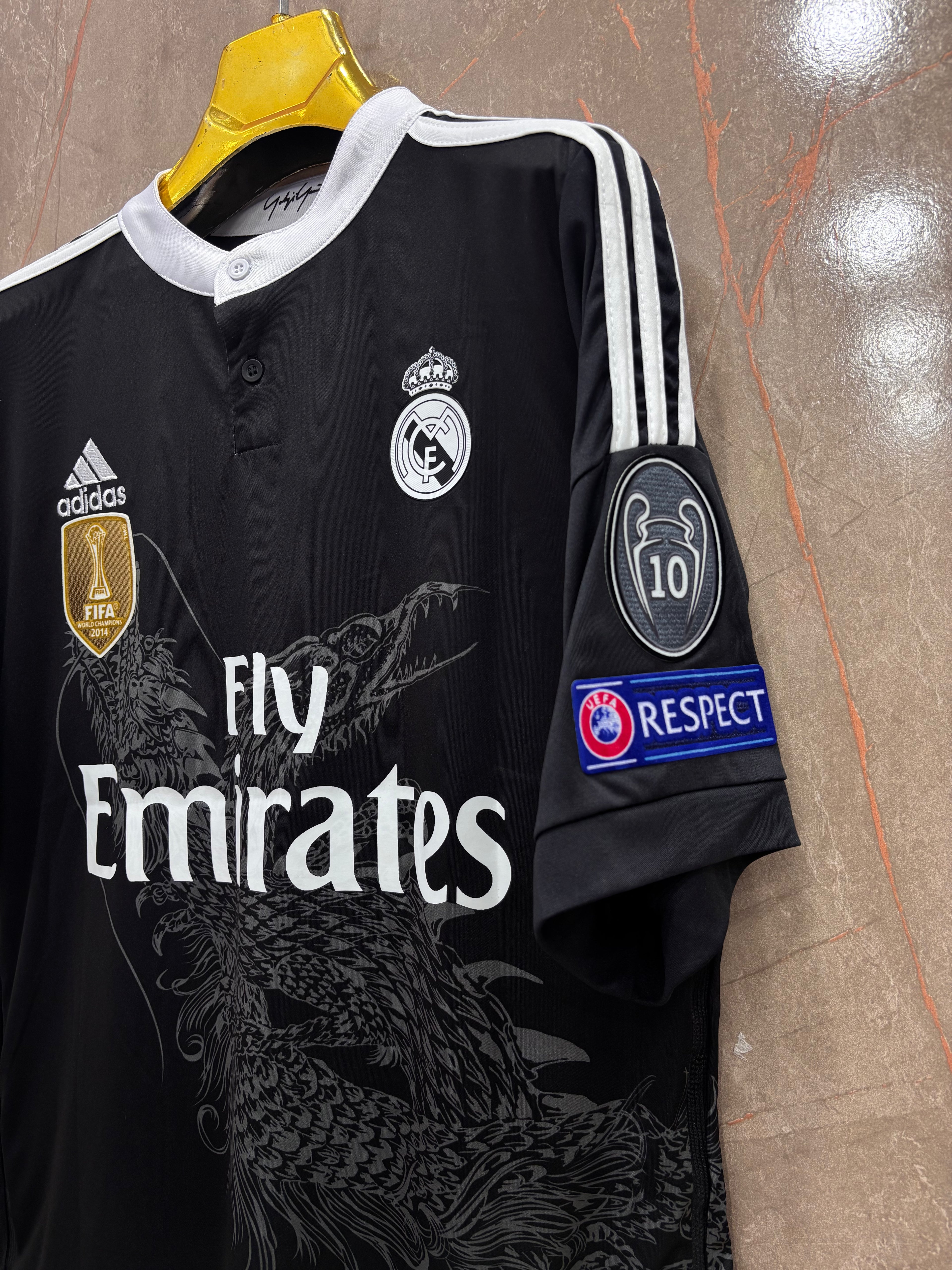 RONALDO 7 Real Madrid Dragon  Shirt 14/15(ALL PLAYER VERSION LOGO)
