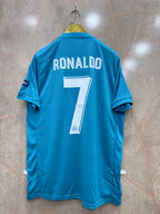 RONALDO 7 REAL MADRID THIRD HALF SLEEVE SHIRT 17/18