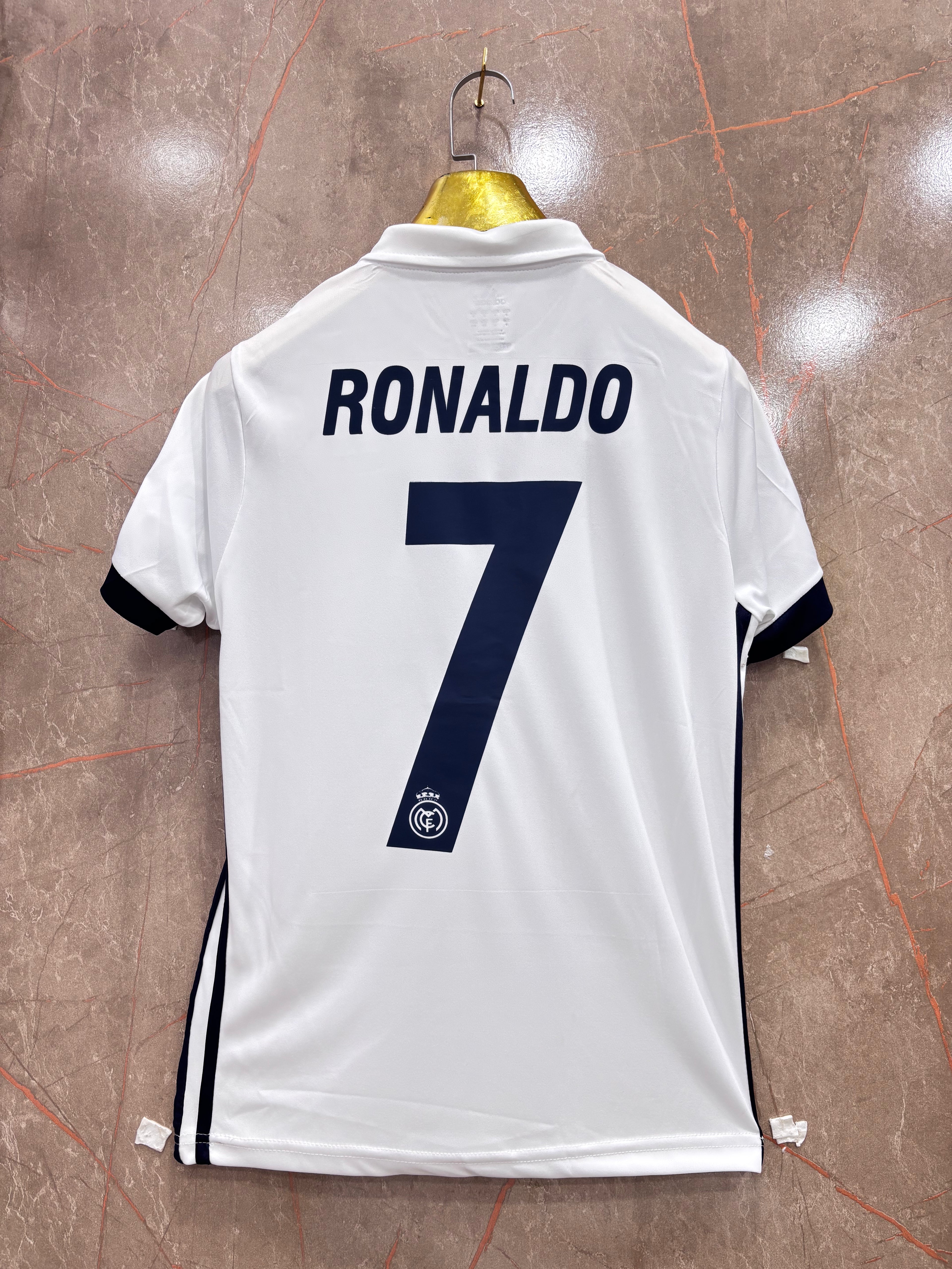 REAL MADRID HOME RONALDO 7 2017 FINAL SHIRT