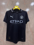 HAALAND 9 MANCHESTER CITY AWAY SHIRT(EMBROIDED LOGO)